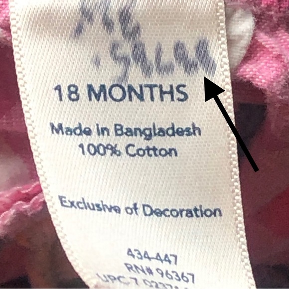 Girls Knit Hat Tan, Blue, Pink, Orange Hand Knitted Beanie Hat - Picture 5 of 5